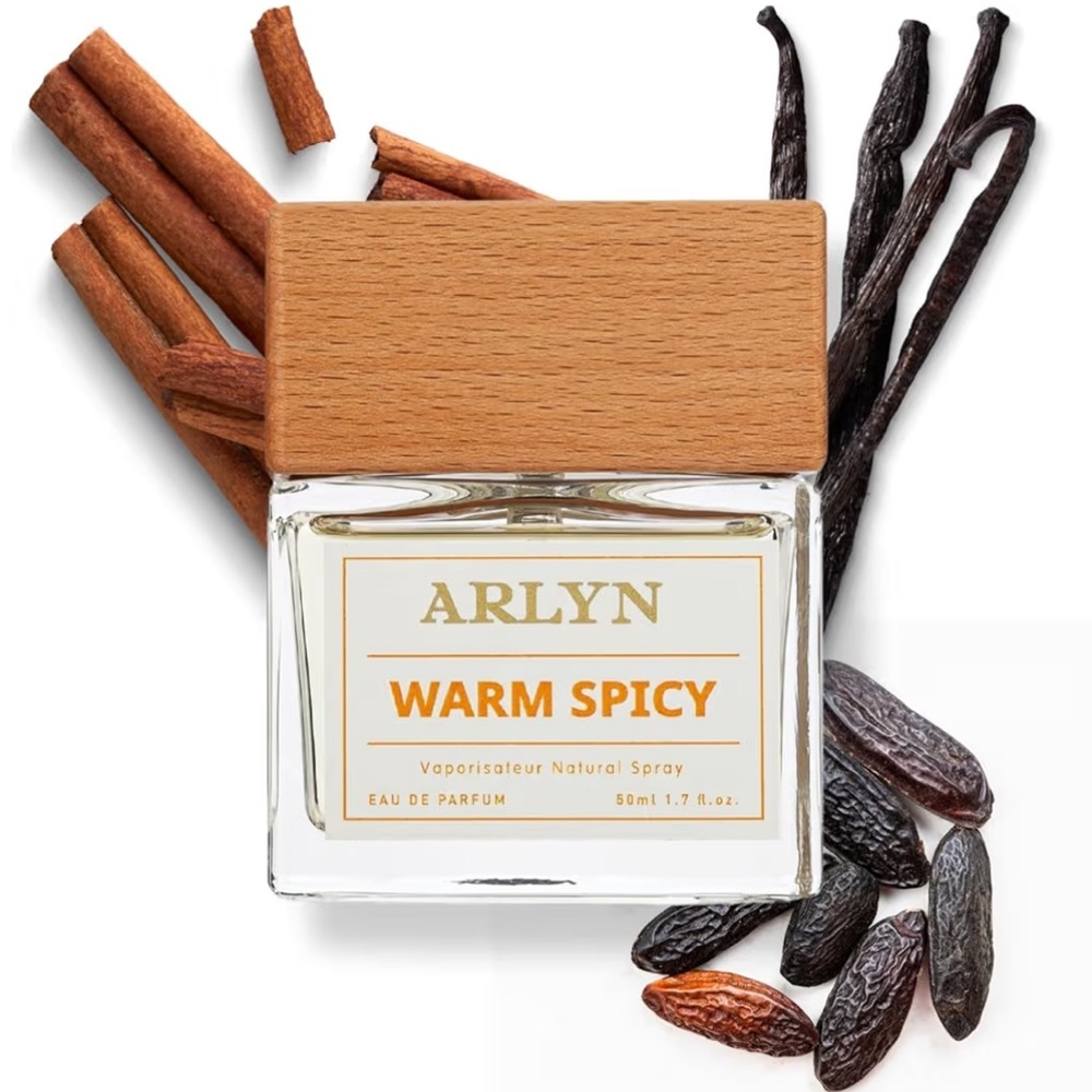 ARLYN Warm Spicy Eau de Parfum, Vegan, Cruelty Free, Made In USA 50 ml | 1.7 Oz